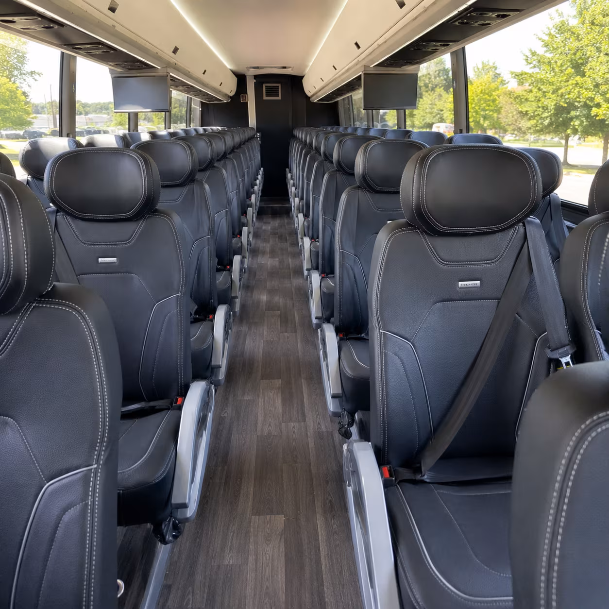 erie bus rental service area